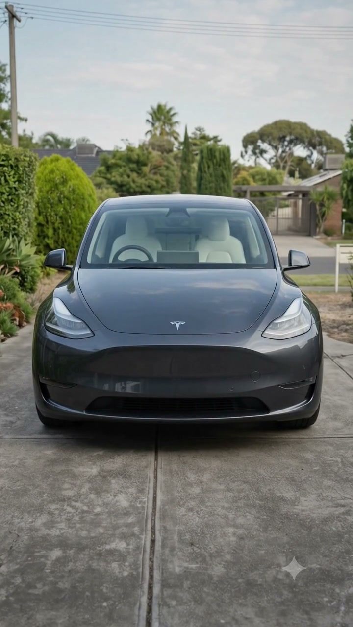 Tesla Model Y — ceramic coating & mirror gloss