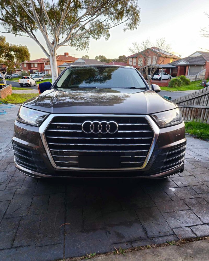 front end of a 2016 Audi Q7 — after